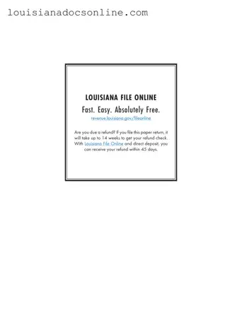 It 540 2D Louisiana Form